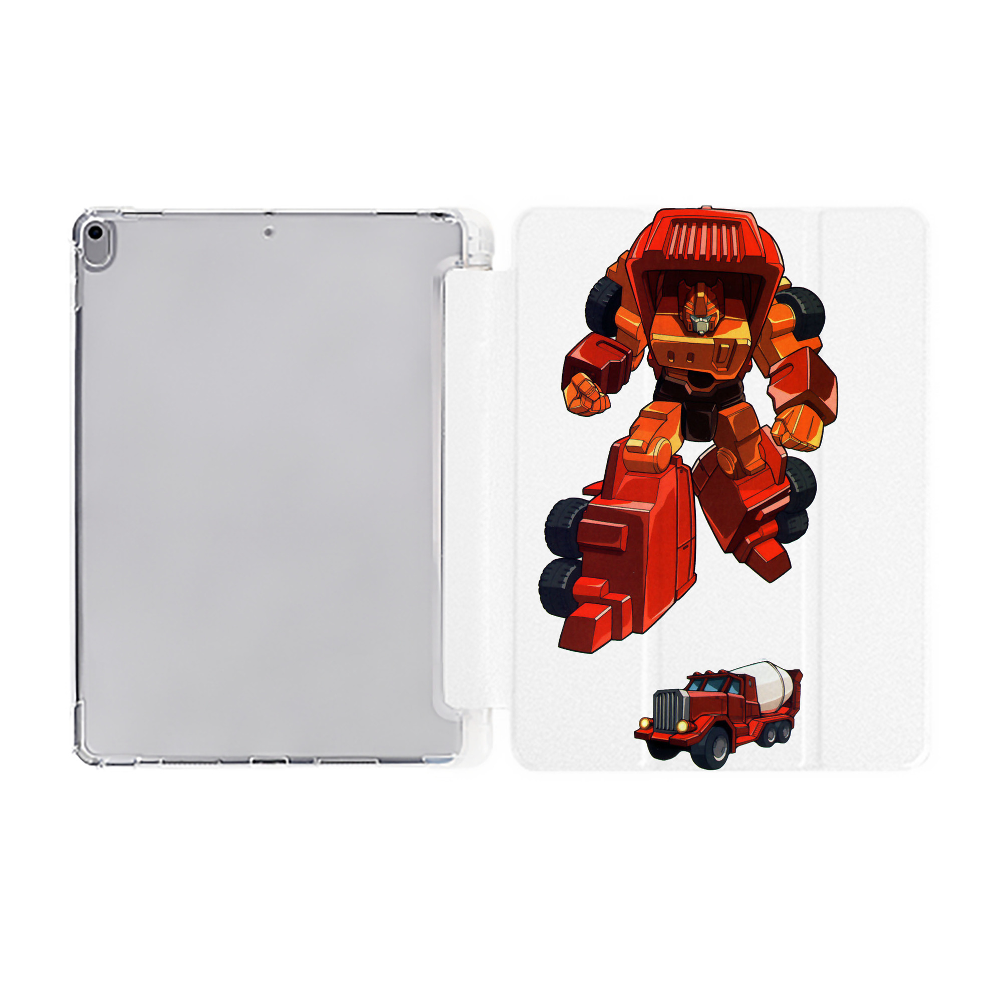 （画像用）  IPad ケース ペン収納付き 三つ折りスタンド PUレザー×シリコン 対応機種9.5/10.5/10.9インチ